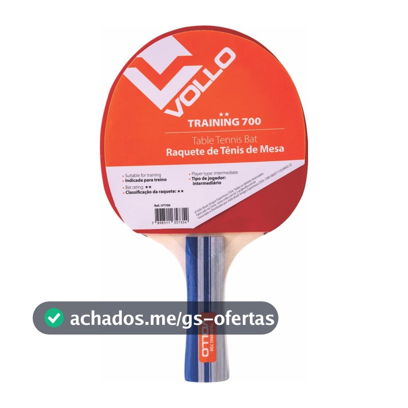 Vollo Raquete de Tênis de Mesa