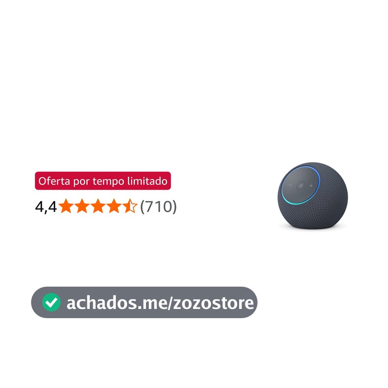 Amazon Echo Dot Max (Geração mais recente), smart speaker com Alexa, som envolvente e hub de casa inteligente integrado, ideal para sua sala de estar, Cor Grafite, com Acesso Antecipado à Alexa+