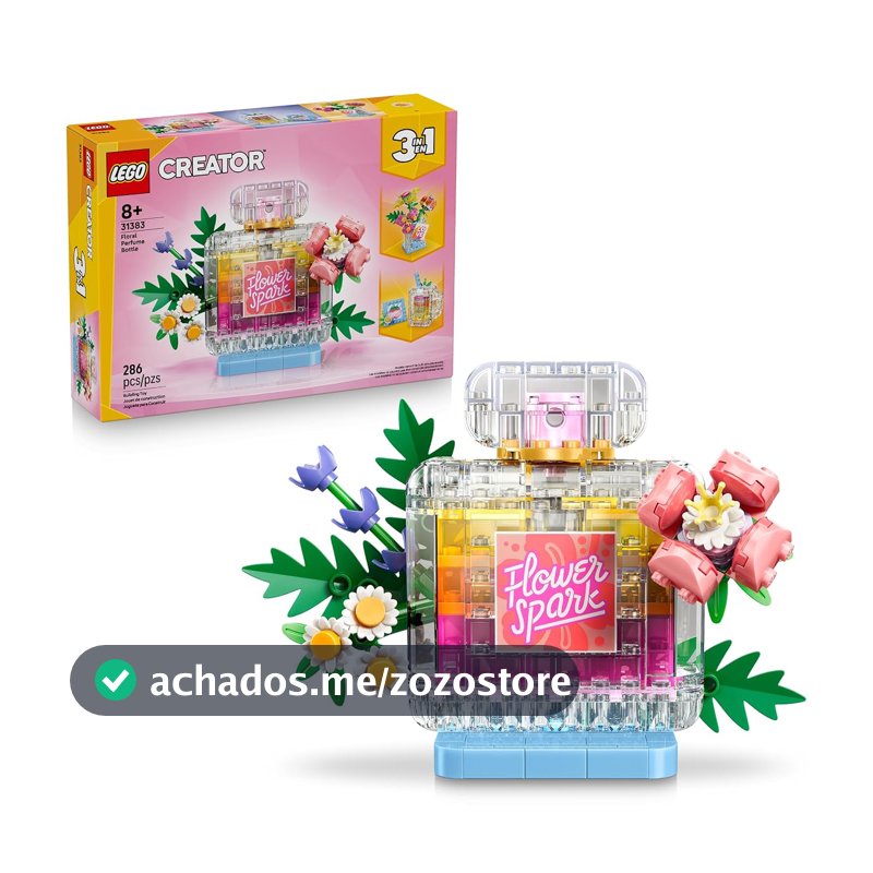 LEGO Creator Frasco de Perfume com Decoração Floral 31383