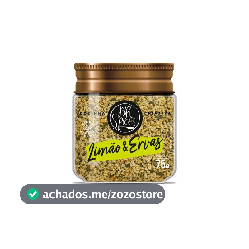 Limão e Ervas BR Spices Pote 75g