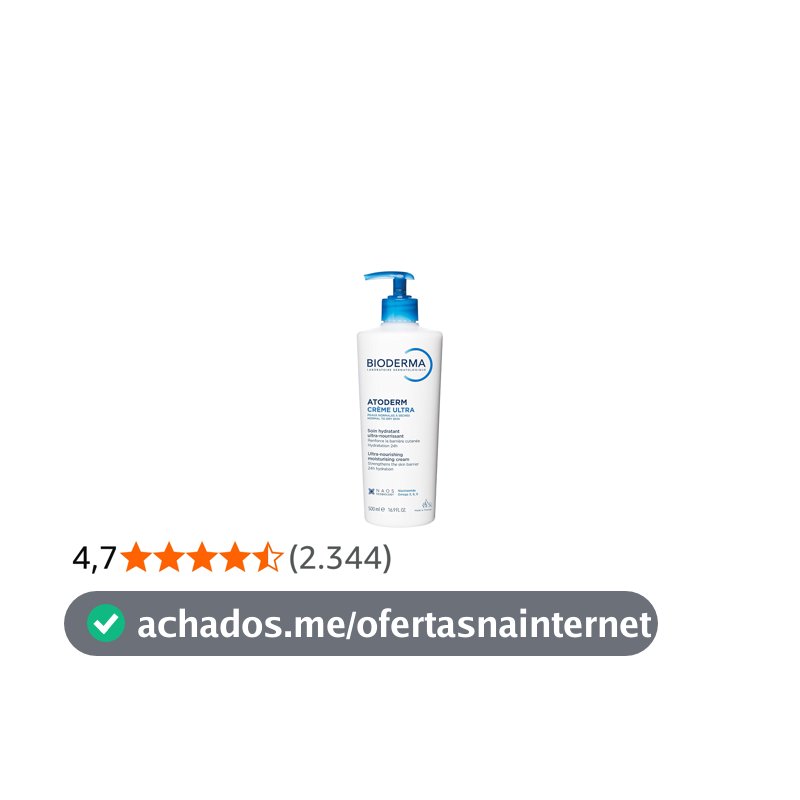 BIODERMA Hidratante Corporal Atoderm Creme Ultra 500ml