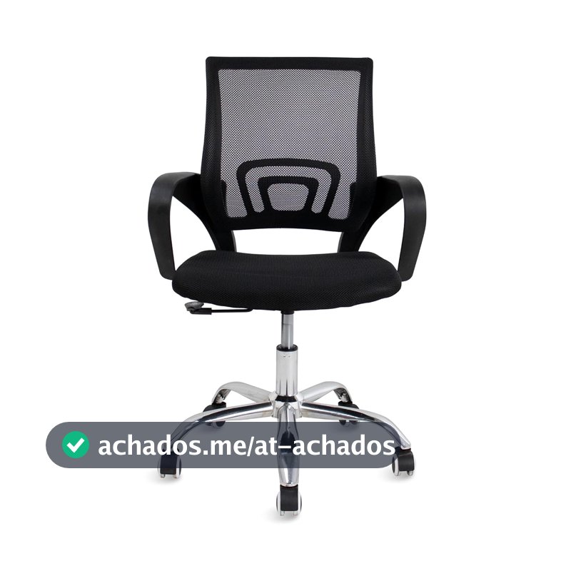 Cadeira de escritório Diretor Jadel Preta Healer