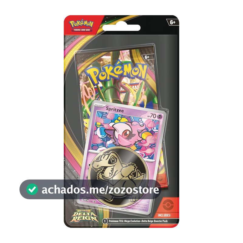 Pokémon TCG: Mega Evolution - Chaos Rising - Checklane Blister - Inglês