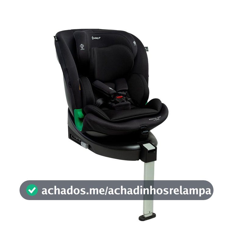 Cadeirinha Safety 1st, Orbital 360 i-Size, com Isofix, 0 até 12 anos, Black