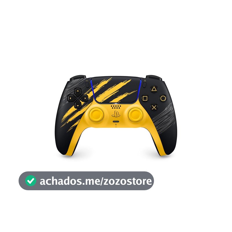 Controle sem fio DualSense® – Edição Limitada Amarelo Marvel's Wolverine
