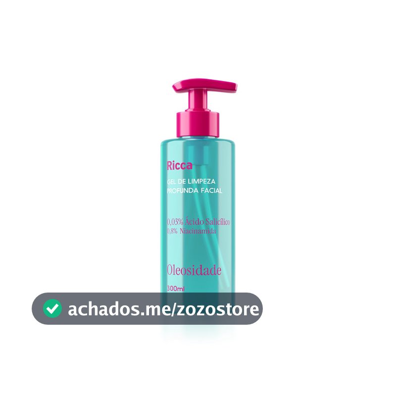 GEL DE LIMPEZA PROFUNDA FACIAL RICCA