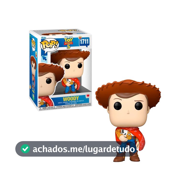 Candide, Boneco, Funko POP! Woody, Disney Toy Story 5-11 cm