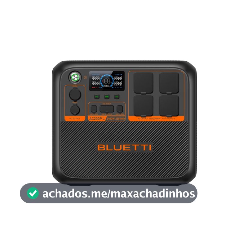 BLUETTI AC200PL Central Elétrica Expansível