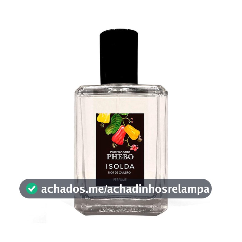 Isolda Flor de Cajueiro Phebo Eau de Parfum - Perfume Unissex 100ml