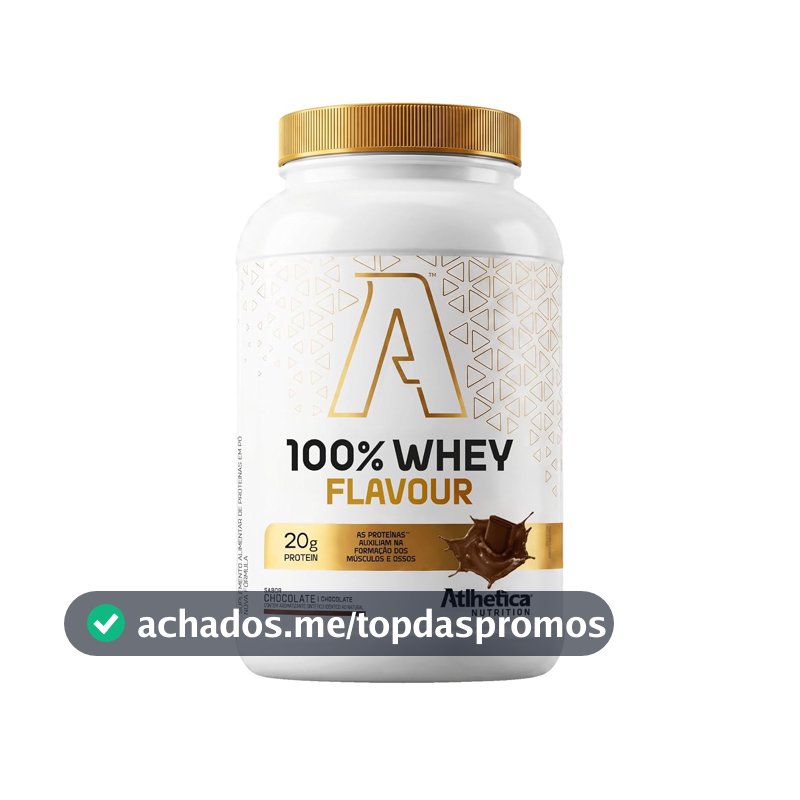 Atlhetica Nutrition 100% Whey Flavour (900 G) Chocolate