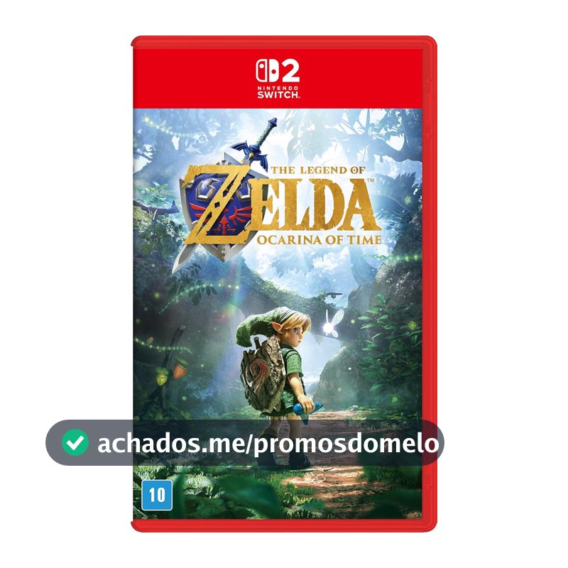 The Legend of Zelda: Ocarina of Time – Nintendo Switch 2 (Capa Padrão)