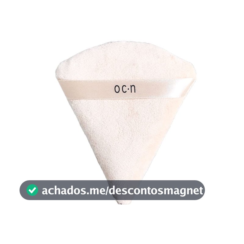 Océane Esponja de Maquiagem Para Acabamento Rosa - Powder Puff