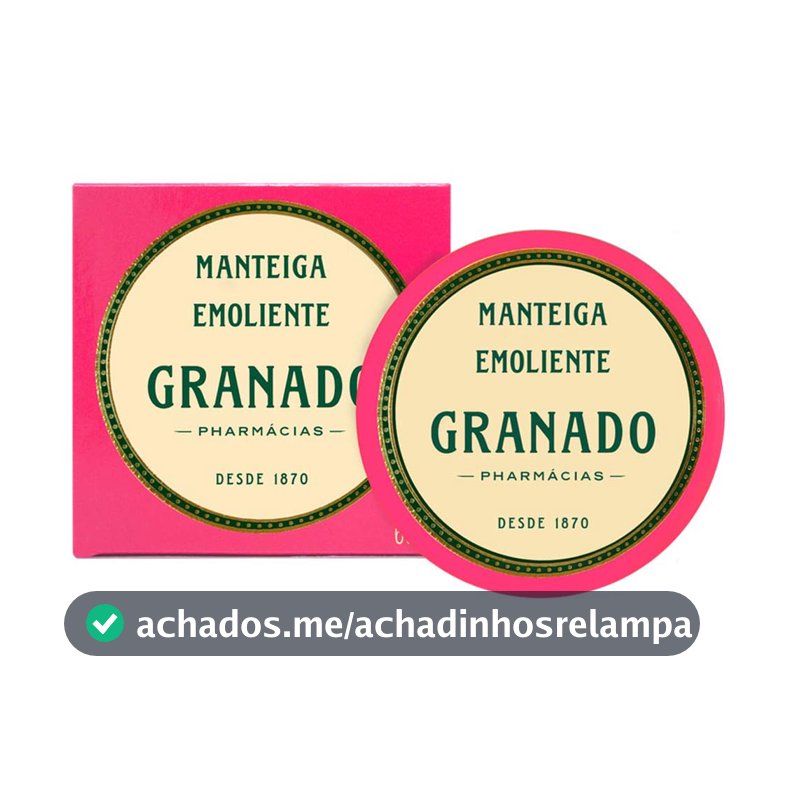 Granado Manteiga Emoliente, Rosa, 60g
