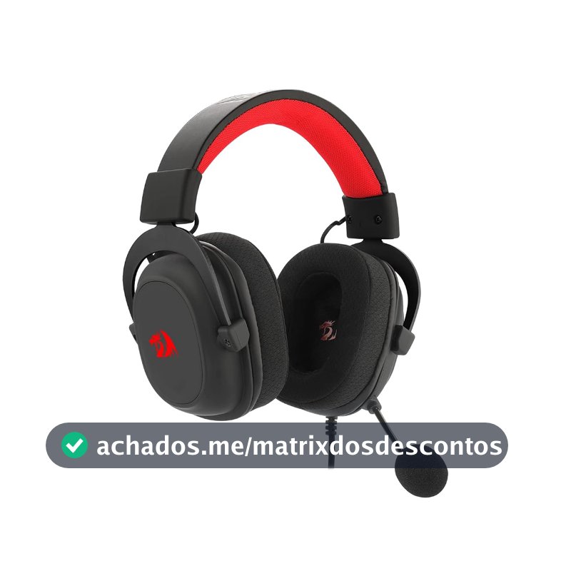 Headset Gamer Redragon Hero Preto H530