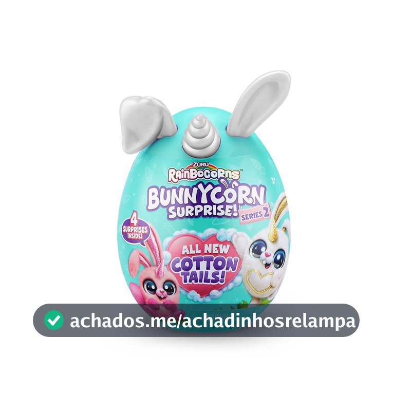 Fun Divirta-Se - Rainbocorns Bunnycorn Surpresa Série 2 - A partir de 3 anos