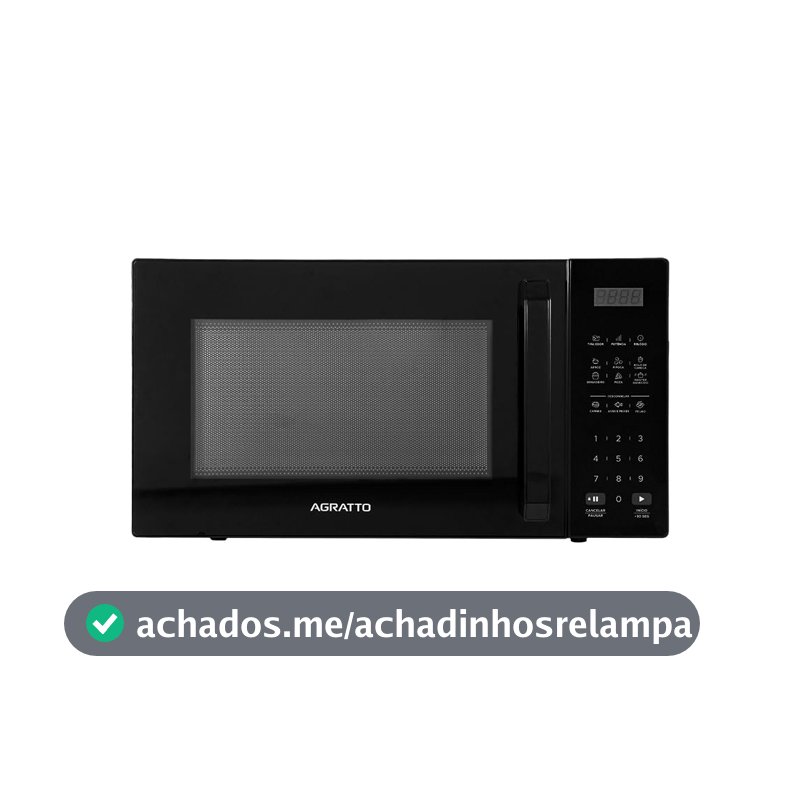 Micro-ondas Agratto AMIC01N-02 Preto 32L