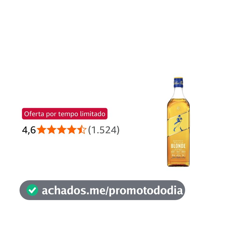 Whisky Johnnie Walker Blonde 750ml
