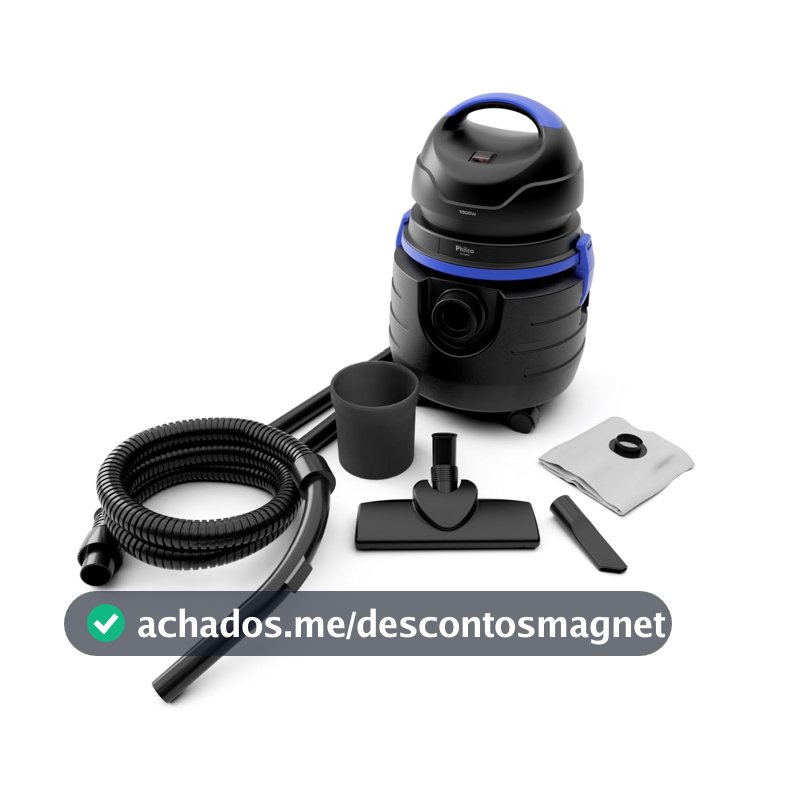 Aspirador de Água e Pó Philco 1500W 20L PAS80 220V