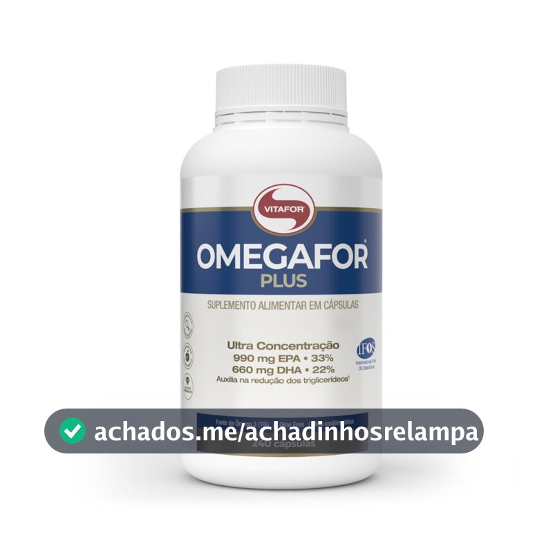 Vitafor - Omegafor Plus - 240 Cápsulas