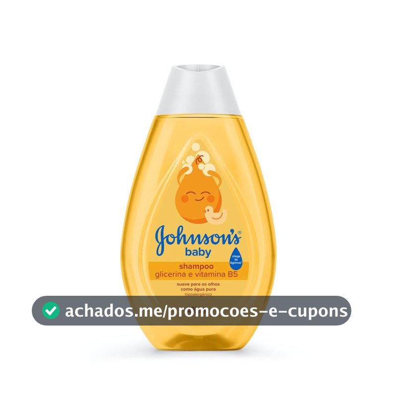 Shampoo de Glicerina Johnson's Baby, 400ml