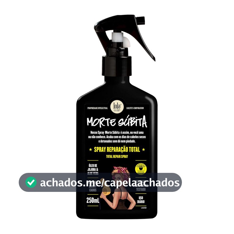 Spray de Reparação Total Lola Cosmetics Morte Súbita, 250ml