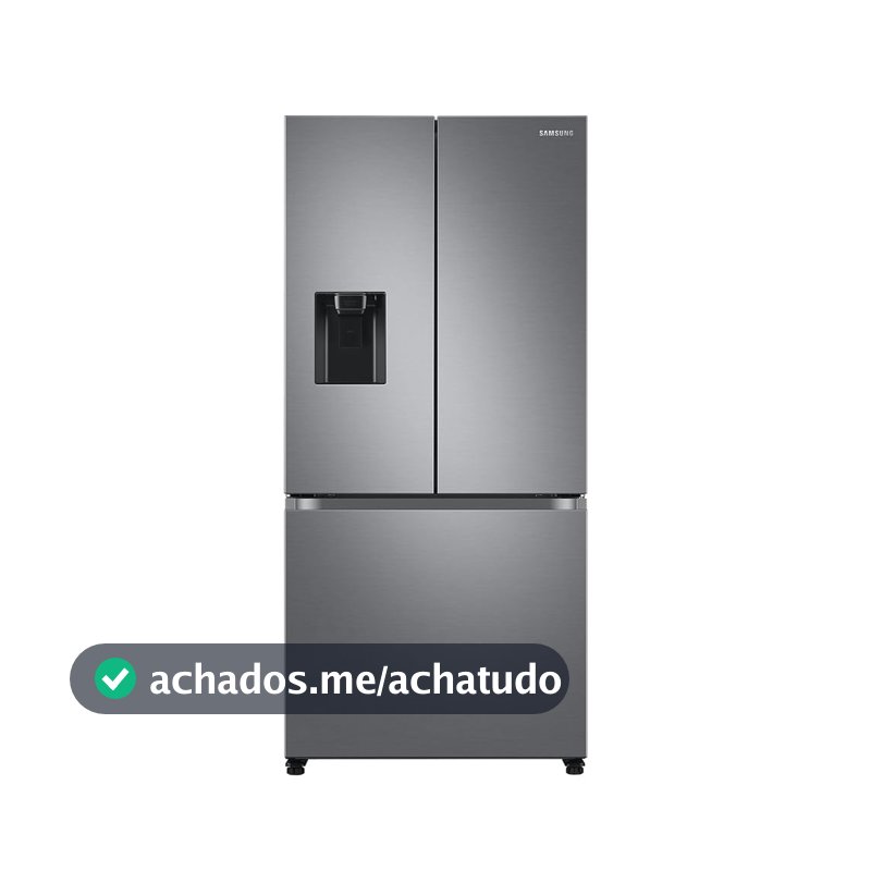 Refrigerador French Door Samsung de 03 Portas Frost Free com 549 Litros Inox - Rf49a5202s9/az 127V