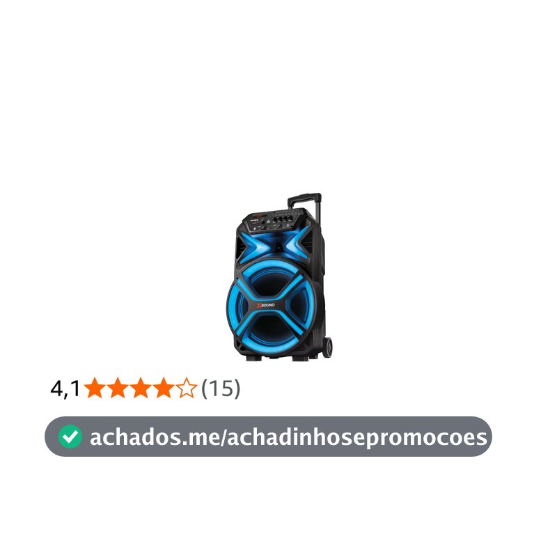 MONDIAL, Caixa Amplificada, Preto, 550W RMS, Bivolt - CM-550-L