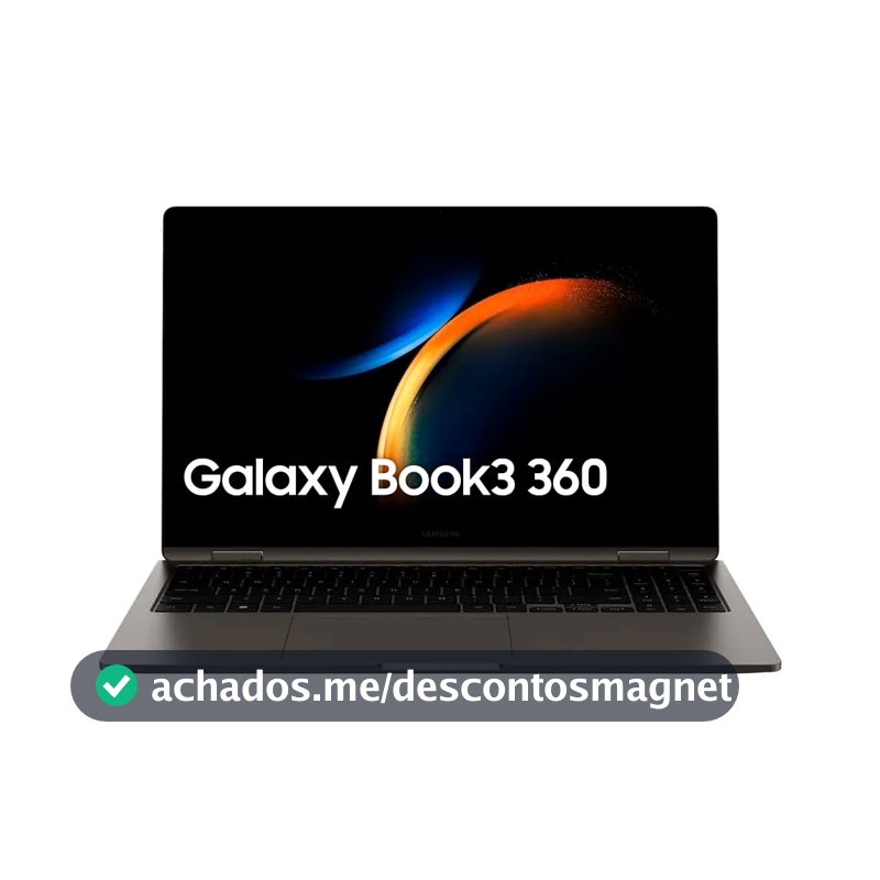 Samsung Galaxy Book3 360 Intel® Core™ i5-1335U, Windows 11 Home, 8 GB, 256 GB SSD, 13.3" Full HD AMOLED, 1.16 kg