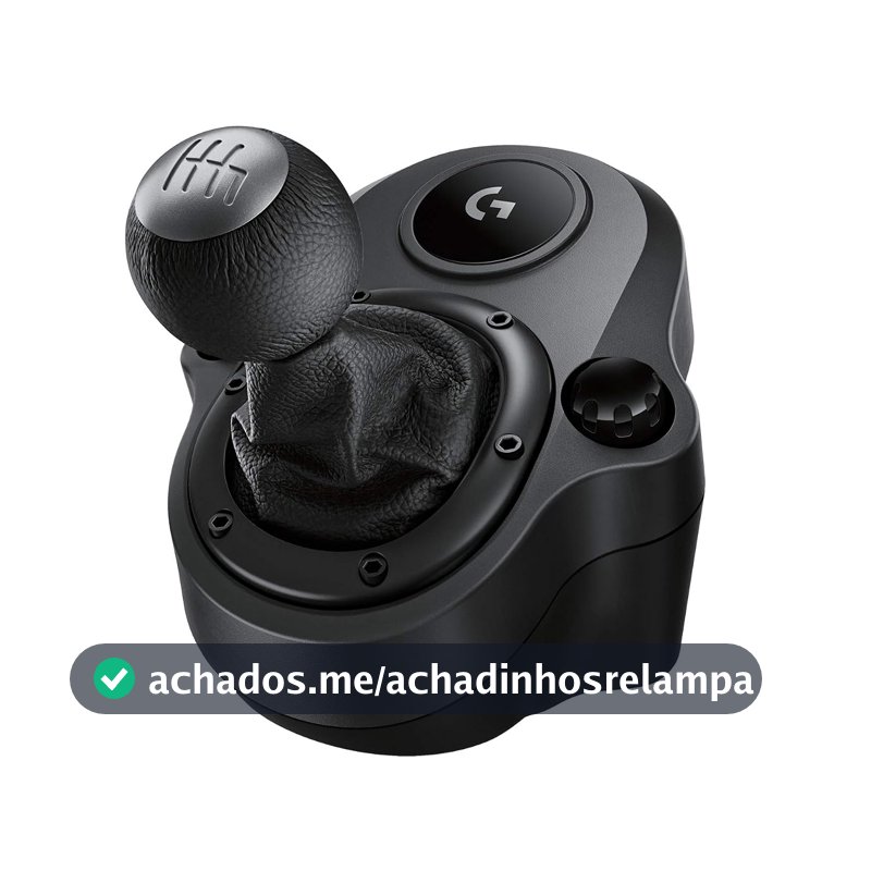 Câmbio Logitech G Driving Force - Compatível com Volantes Logitech G29, G920 e G923 para PS5, PS4, Xbox Series X