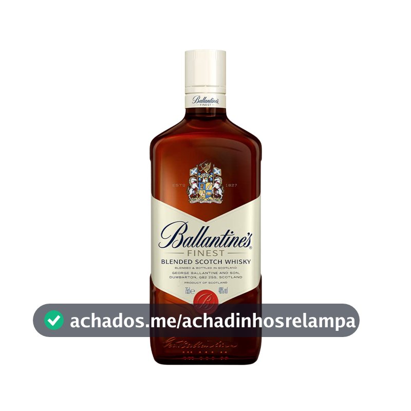 Whisky Ballantine's Finest Blended Escocês - 750 ml