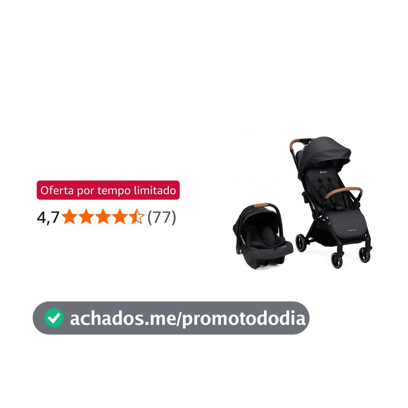 Travel System Safety 1st, Spark Plus Duo, 0 meses a 22 kg, Black Graphite