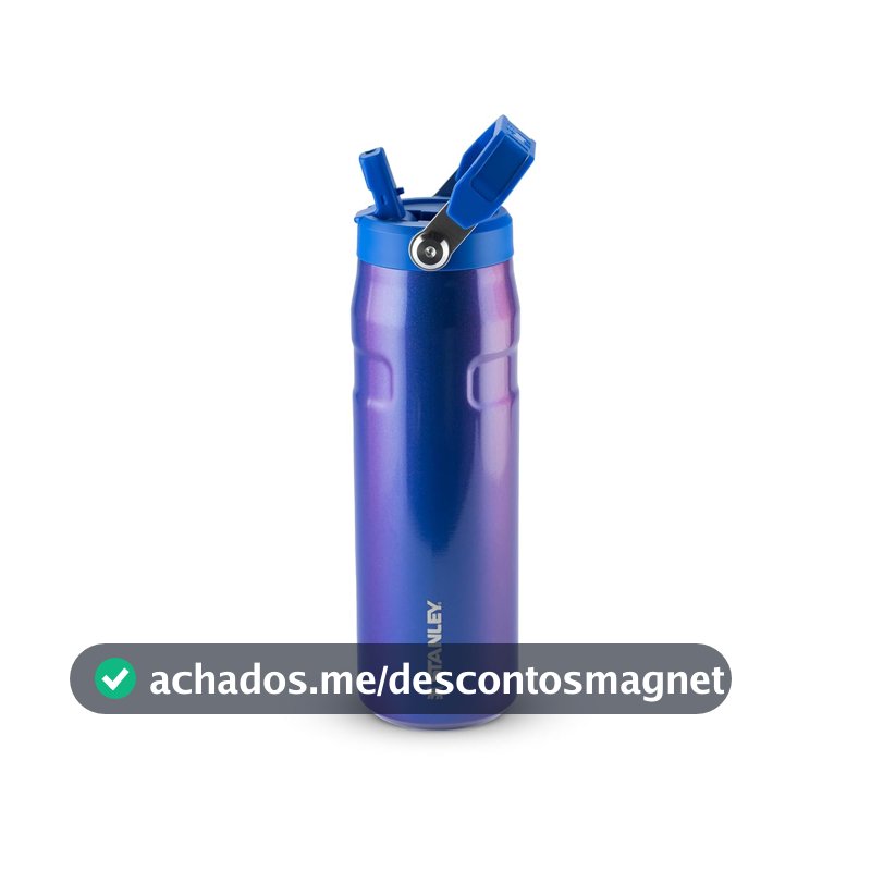 Stanley Garrafa Térmica Aerolight Flip Straw Sapphire Shimmer