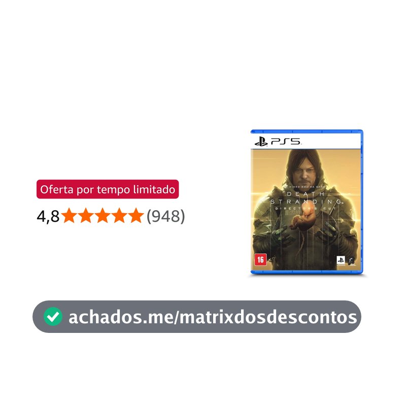 Death Stranding Versão Do Diretor - PlayStation 5