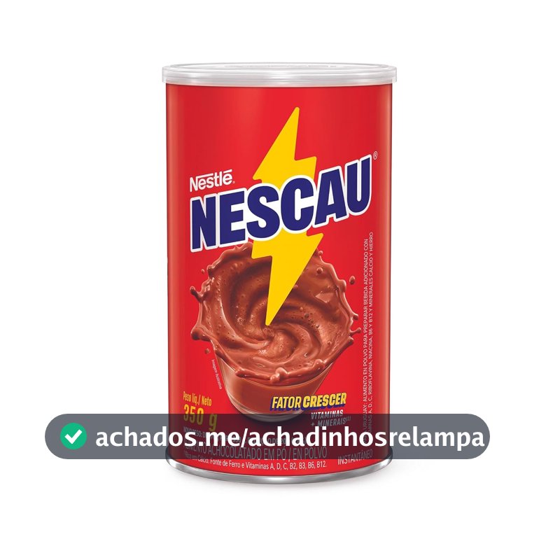Achocolatado em Pó Nescau Lata 350g