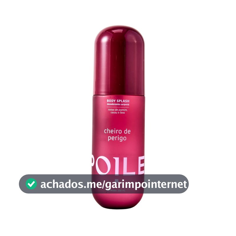 Spoiler Body Splash Cheiro de Perigo 200ml