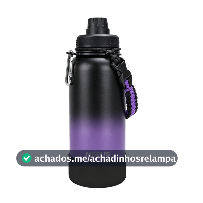 MODUS Garrafa Térmica 950ml - Parede Dupla de Isolamento 24horas Gelado