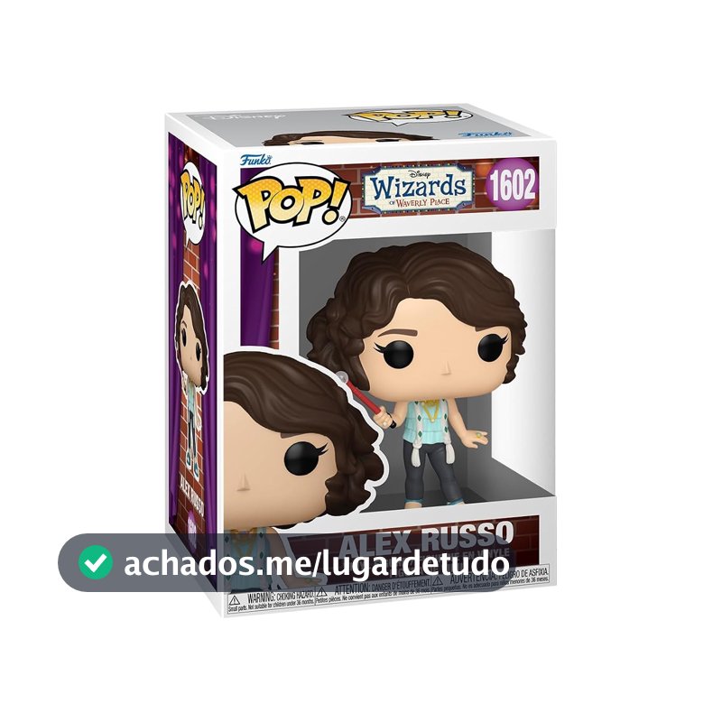 Funko Pop! Disney: Wizards of Waverly Place - Alex Russo - boneco de vinil colecionável - ideia de presente - mercadoria oficial - brinquedos para crianças e adultos - fãs de filmes - boneco modelo