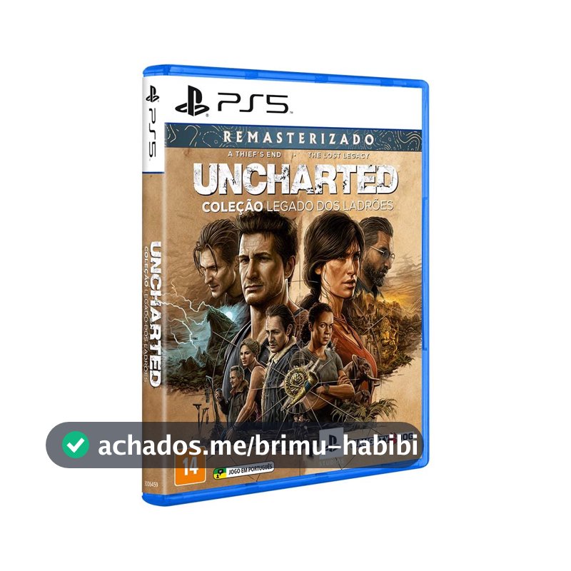 Uncharted: Coleção Legado Dos Ladrões - PlayStation 5