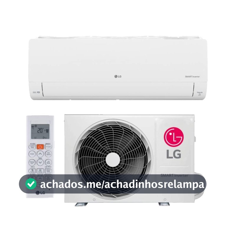 Ar Condicionado Split LG AI Smart Inverter Voice 9000 BTUs Frio 220V S3-Q09JA31E