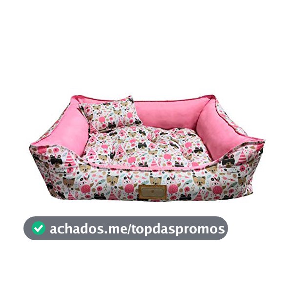 SS Pets Cama Animais Rosa Pet Para Cães E Gatos Tamanho Médio Para Cães