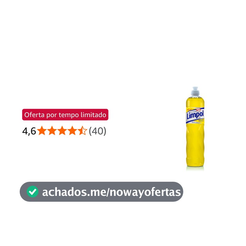 Detergente Neutro 500 ml, Limpol