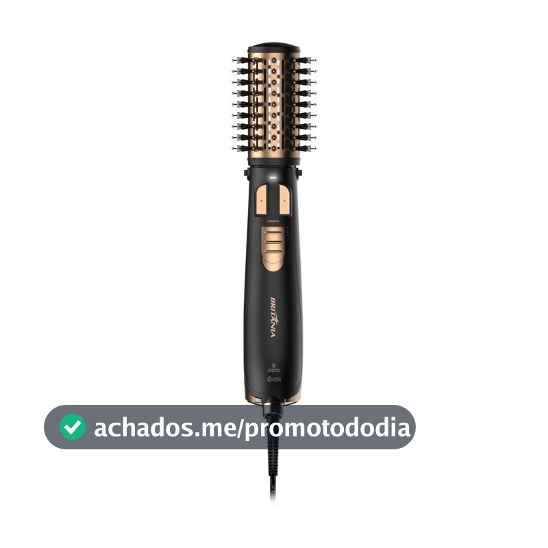 Britânia Escova Rotativa 2 em 1 Gold 1300W Bivolt BER21PD