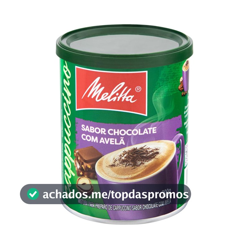 Cappuccino de Chocolate com Avelã, 200g