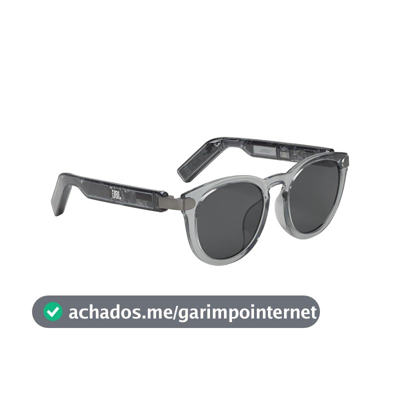 JBL, Óculos Inteligentes, Soundgear Frames Round, Com Alto-Falantes - Ônix