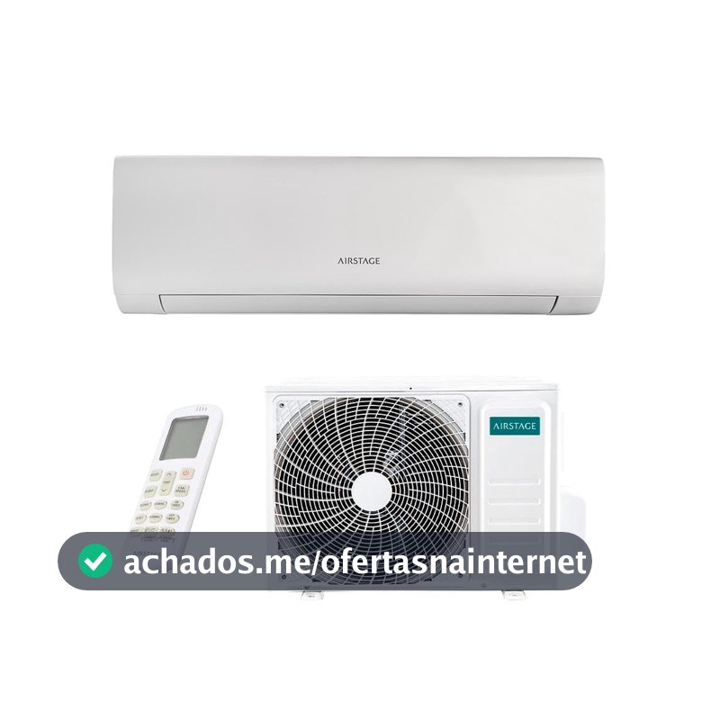Ar Condicionado Split Hi Wall Inverter Fujitsu Airstage Essencial 9000 BTU/h Frio ASKA09CPBA-Z - 220 Volts