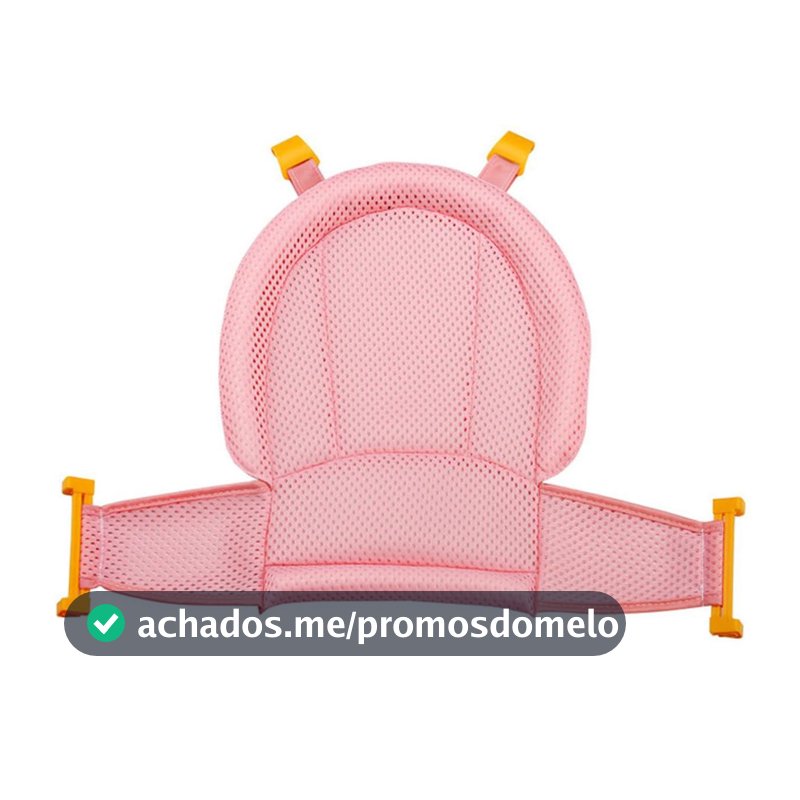 Rede de Proteção Lorben Redutor para Banheira Bebê Apoio Segurança GT6266 (ROSA)