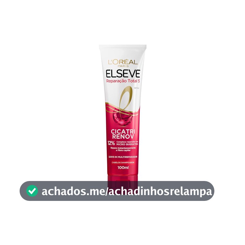 Leave-In L'Oréal Paris Elseve Reparação Total 5 Cicatri Renov 100ml