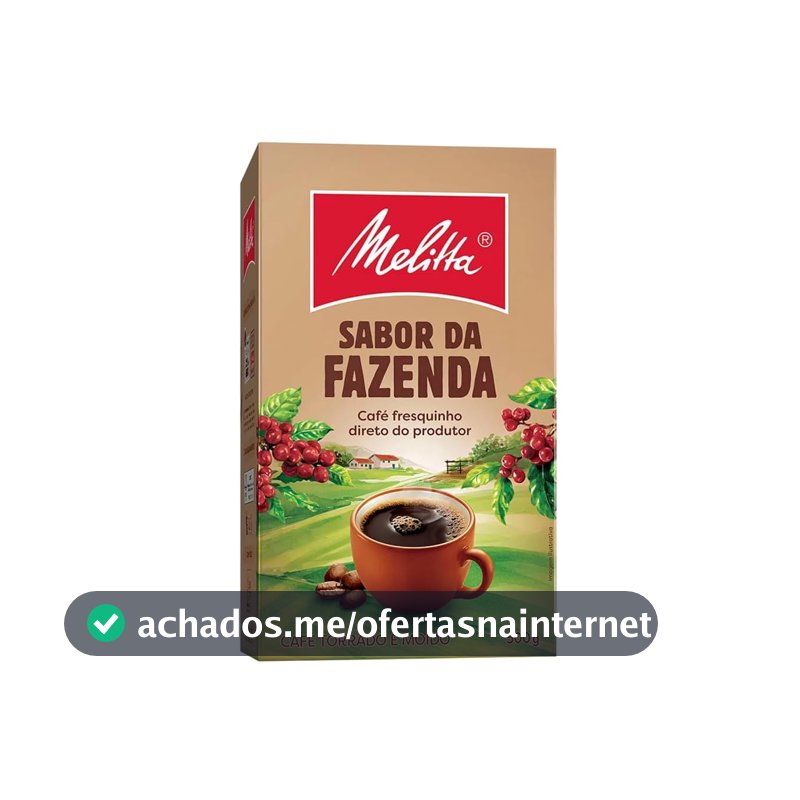 CAFÉ MELITTA SABOR DA FAZENDA VÁCUO 500g