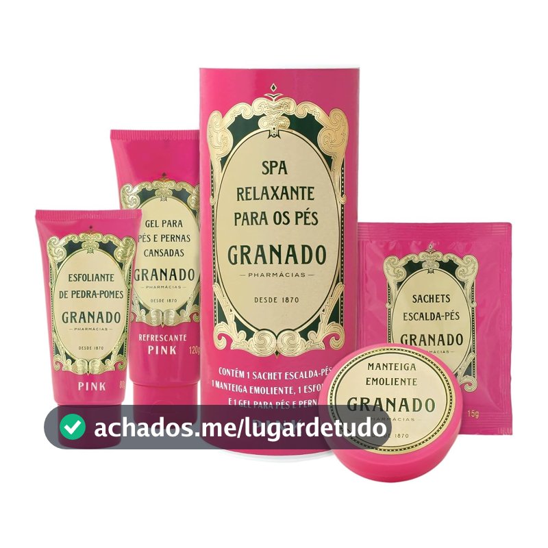 Kit Spa para os Pés Granado Pink
