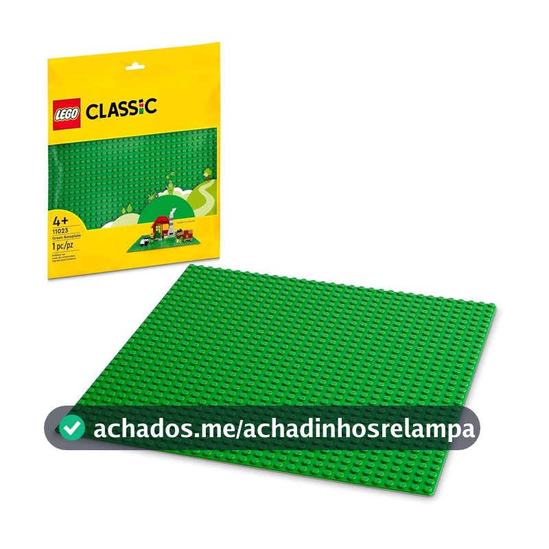 LEGO Classic Placa de Construção 11023 Kit de Construção; Jogo Criativo Sem Limites para Construtores LEGO de 4 anos ou mais (1 peça), Modelo: 6384599, Cor: multicolor